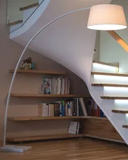 Lampada da pavimento BENUE Metallo Bianco_67614