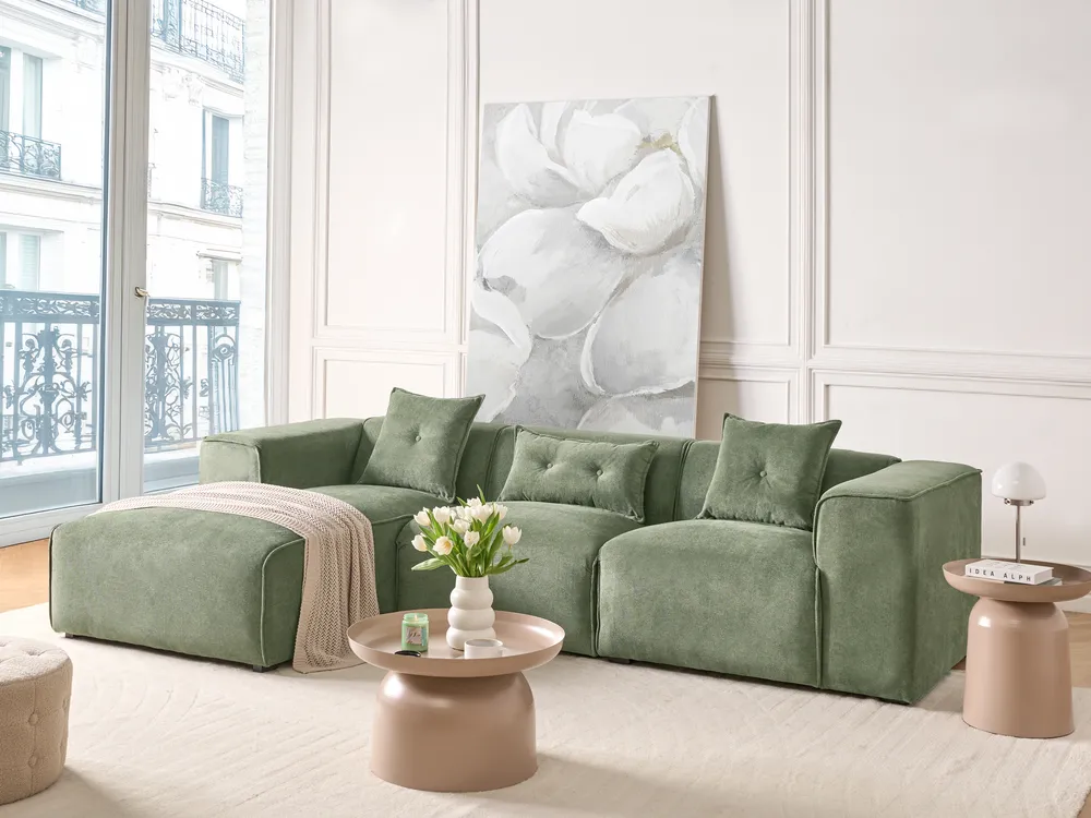 The Living Store Canapé 3 Places Avec Oreillers Vert Foncé 180 Cm Velours Canape Trois Places Canape Velours Canape Vert Meuble Salon Salon Cosy 86153012