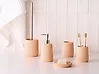 5-Piece Bathroom Accessories Set POZUZO Orange