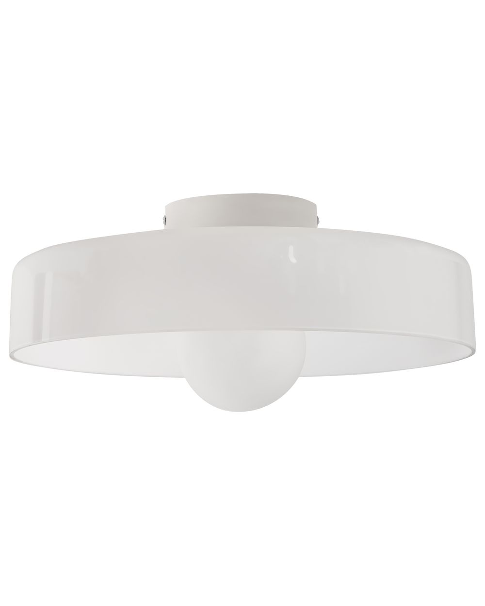 Iluminação de tecto LUGUSE Vidro Branco