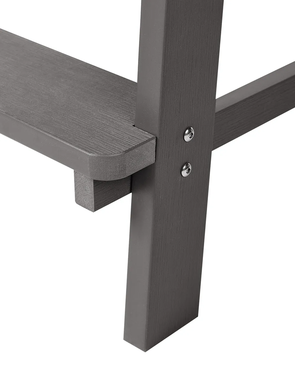 Garden Bar Chair ADIRONDACK Synthetic Material Dark Grey_938422