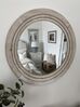 Round Wall Mirror ø 60 cm Off-White DELICIAS_874245