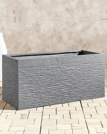 Plant Pot 80 x 37 x 38 cm Grey MYRA