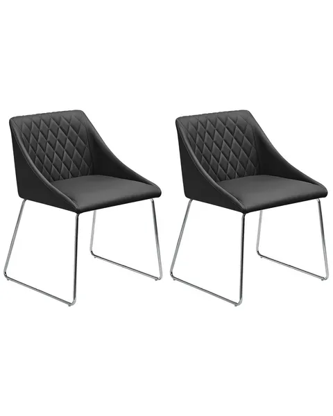 Black leather dining chair with arms cheap