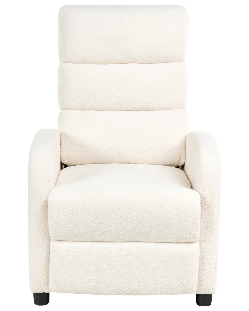 Recliner Chair OTUS with Footrest Boucle Off-White_1003290