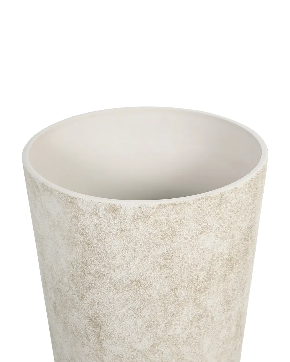 Plant Pot PELION 37 cm Light Beige_1087379