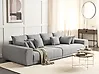 Sofa 4 Seater TORPO Fabric Grey