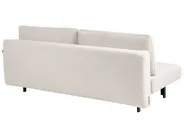Sofa Bed 3 Seater ROYKKA Fabric Off-White_1071597