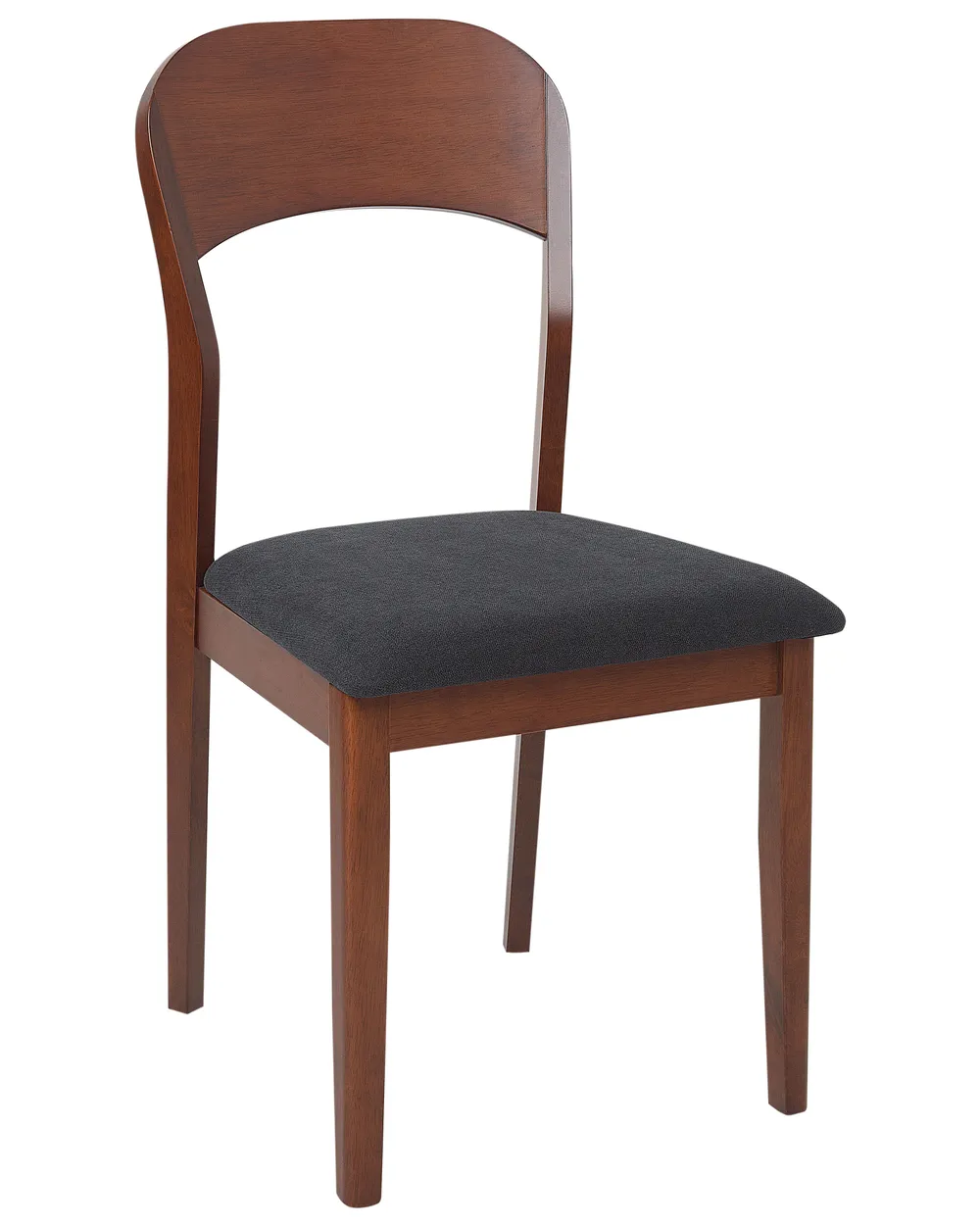 Set di 2 sedie da pranzo ALVIN Legno Marrone scuro_926630