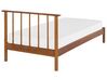 Drevená posteľ 90 x 200 cm svetlé drevo BARRET II_807657
