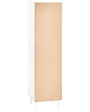 Witryna ze szklaną gablotą TINGLEDALE 40 cm Biały_949912