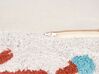 Bavlněný podlahový polštář 55 x 55 x 20 cm bílá DIPLO_908464