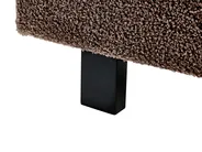 Waterbed Boucle ALBI 140 x 200 cm (EU Double) Brown_981613