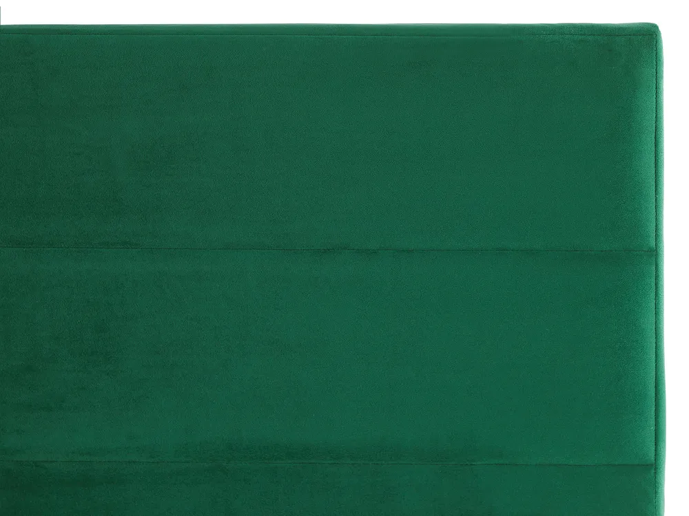 Bed Velvet BELLOU 180 x 200 cm (EU Super King) Green_777655