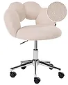 Desk Chair WHIZZY Boucle Light Beige