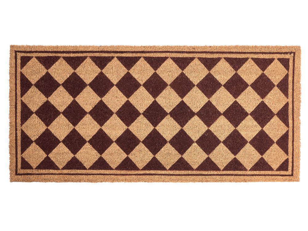 Paillasson CARDONA Beige/marron 55 x 120 cm Fibre de coco