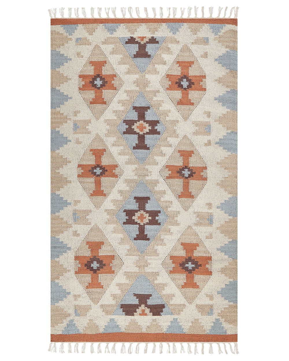Rug DILIJAN Multicolour 80 x 150 cm Kilim Cotton