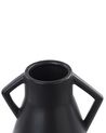 Blomvas keramik 30 cm svart FERMI_846028