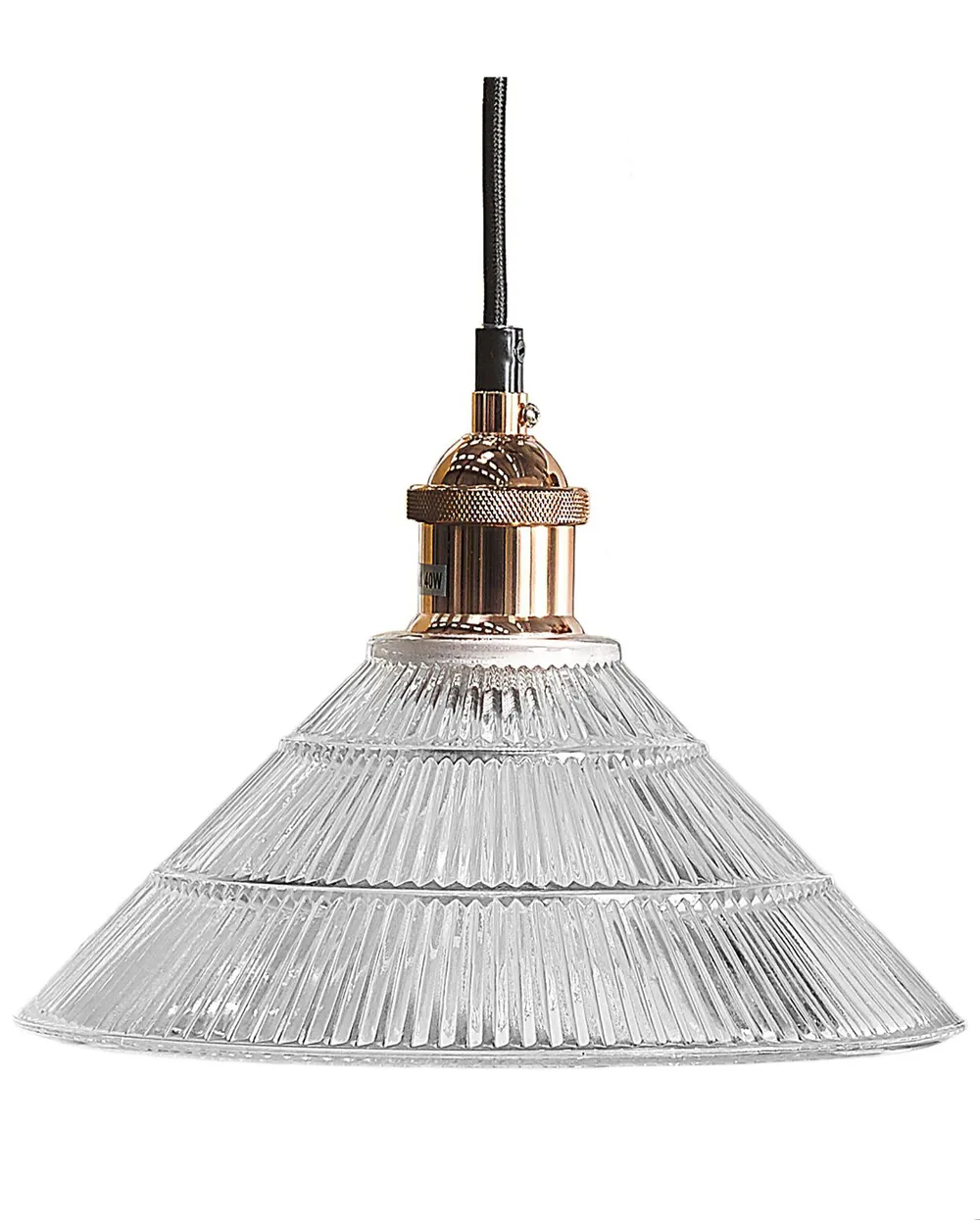 Pendant Lamp CURONE Glass Copper