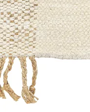 Tappeto HAMZALAR Beige 160 x 230 cm Iuta_847659