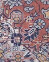 Teppich mehrfarbig orientalisches Muster 150 x 230 cm Kurzflor KORGAN_817500