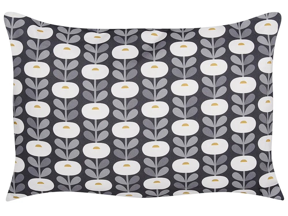 Set of Outdoor Cushions VALSORDA Geometric Pattern 40 x 60 cm