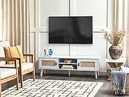 TV Stand PARTON Off-White_1178430