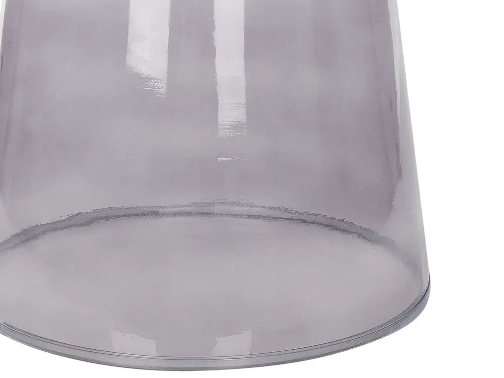 Side Table CALDERA Glass Grey_883023