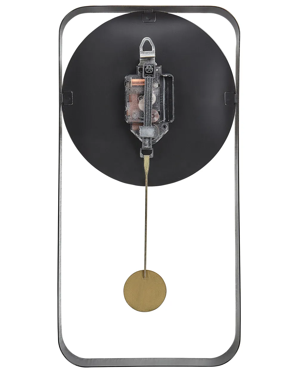 Zegar ścienny SERVOZ 21 cm Metal Czarny_940778