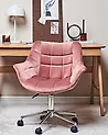 Desk Chair LABELLE Velvet Pink
