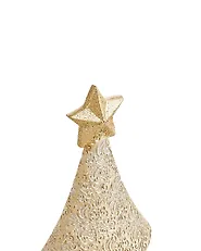 Set di 2 decorazioni natalizie ERVASTI 32/41 cm Albero di Natale Oro_1175736