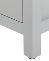 2 Drawer Bedside Table Grey CLIO_826140