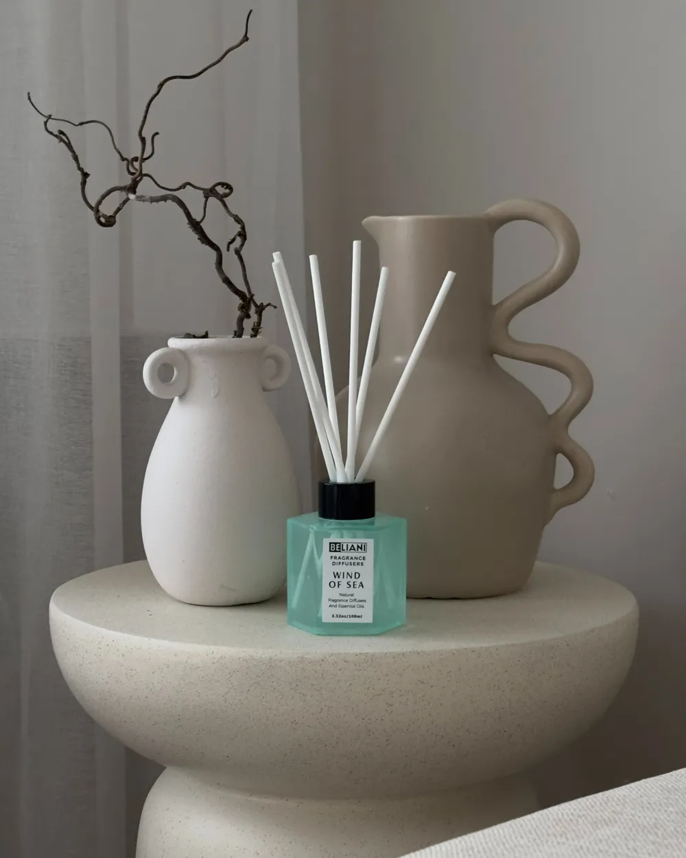 Scented Candle with Fragrance Reed Diffuser CLASSY TINT Soy Wax Fresh Notes_982568