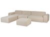 Loungeset 7-zits modulair beige BATTIFOLLO_933837