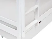 Bunk Bed with Drawers TERNAS Pine Wood White 90 x 200 cm (EU Single) with Storage_988846