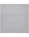 Alfombra KAWI Gris claro 160 x 160 cm