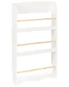 Wall Bookshelf LILOET 100 cm White