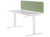 Desk Screen 130 x 40 cm Green WALLY_853136