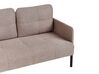 Sofa 2-osobowa brązowa LAHTI_930585