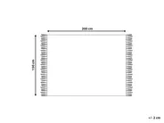 Kuscheldecke KHARI Baumwolle 150 x 200 cm Hellbeige_1067488