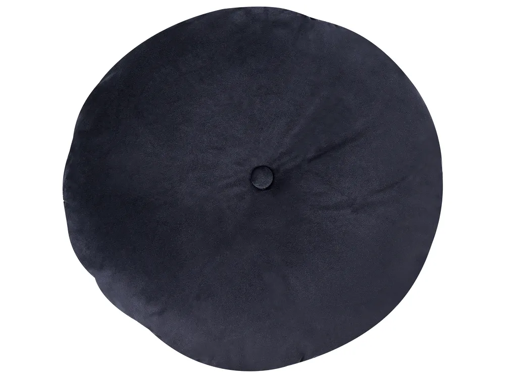 Sofa 3 Seater SKIEN Velvet Black_1034127