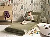 Single Sofa Bed LYSEKIL Corduroy Green