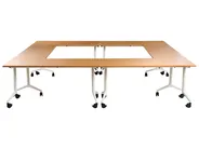 Scrivania pieghevole CAVI 160 cm 60 cm Marrone_1030844