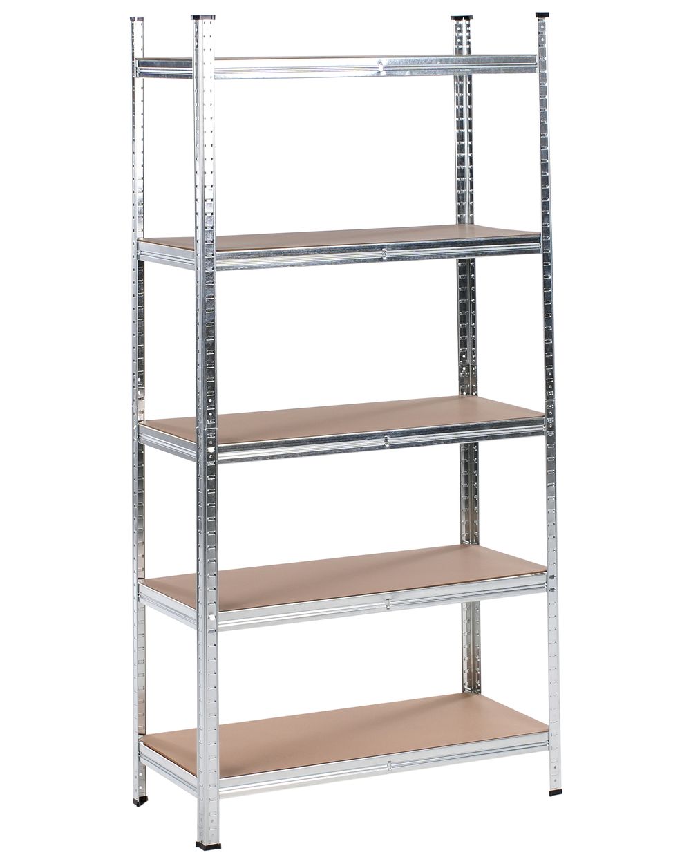 Regał magazynowy XITTA 75 cm 150 cm Metal Srebrny