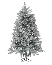 Ośnieżona sztuczna choinka świąteczna FORAKER 180 cm Biały_783310