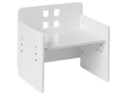 Kids Table and Chair Set ELANORA Montessori White_1043240