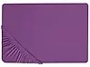 Fitted Sheet JANBU 180 x 200 cm Cotton Purple