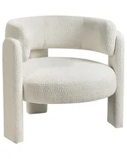 Armchair BUREA Chenille Off-White_1010415