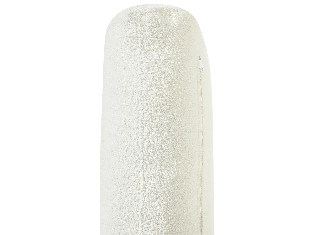 Sofa 3 Seater NIVALA Boucle Off-White_946991