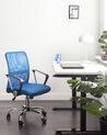Cadeira de escritório em tecido azul BEST_920064